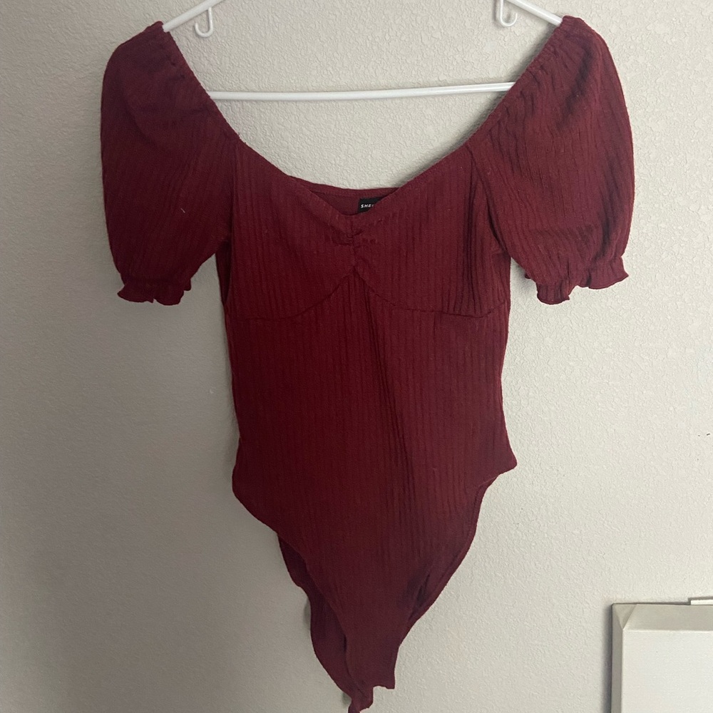 Shein Rib-knit bodysuit